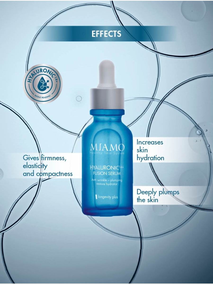 美容液 miyoo HYALURONIC 14+ FUSION SERUM