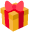 emoticon pacchetto regalo