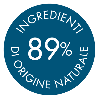 93% INGREDIENTI DI ORIGINE NATURALE